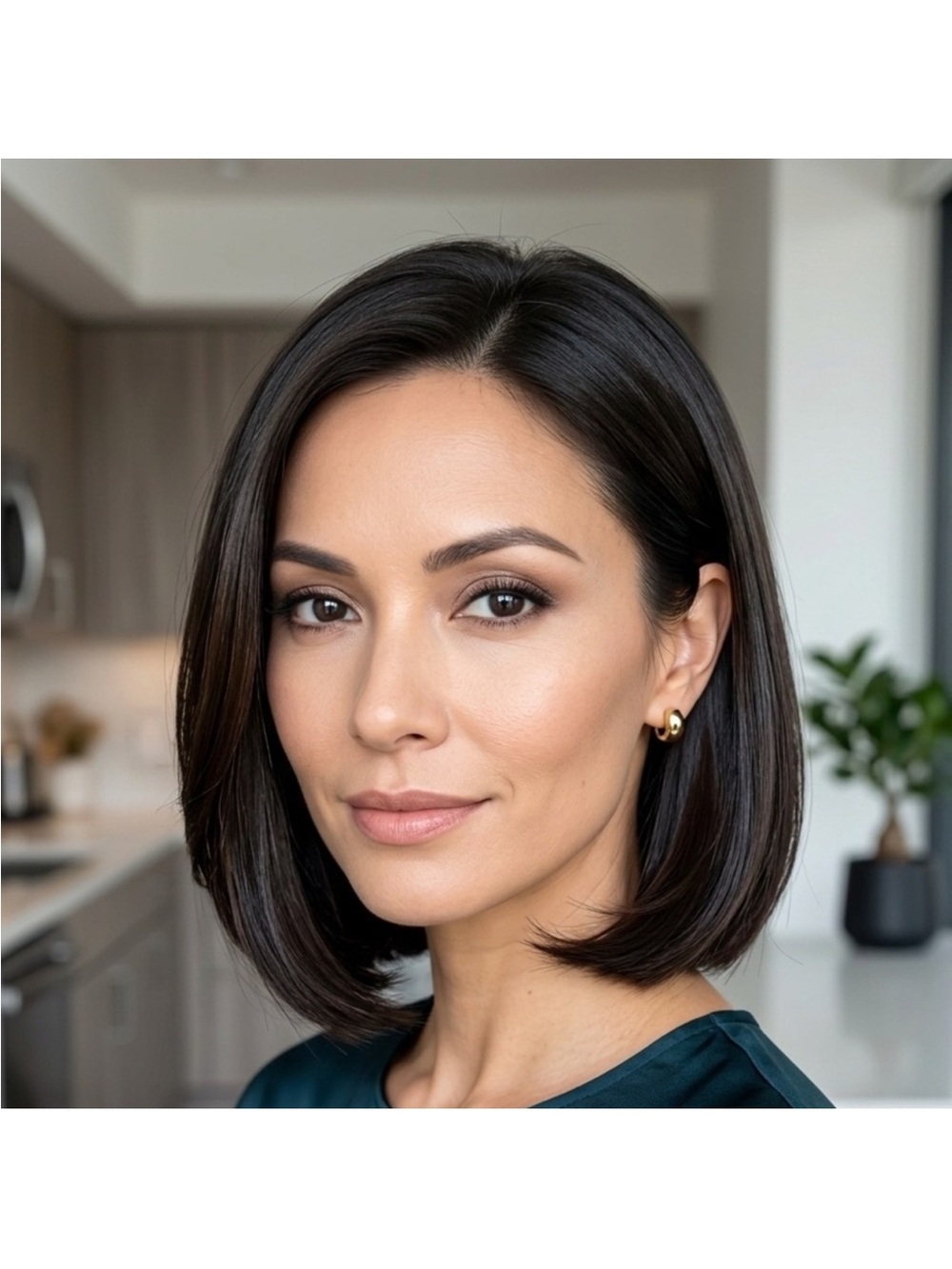 Classic Short Bob Wig - Black